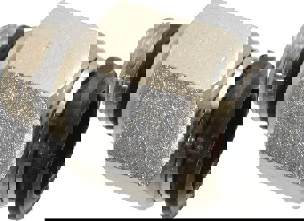 Push-To-Connect Tube to Universal Thread Tube Fitting: Male, Straight, 1/4